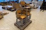 12 stk retro stoler med armlen