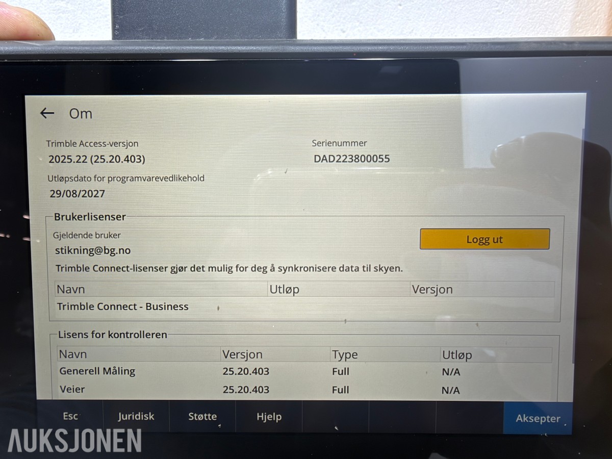 Trimble R12i GNSS-mottaker med TSC7