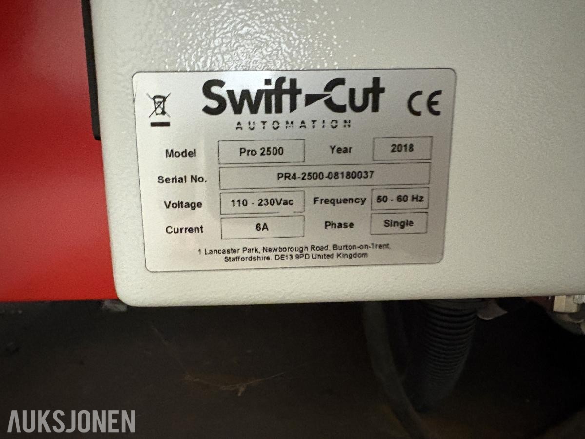 2018 Swift Cut Pro 2500