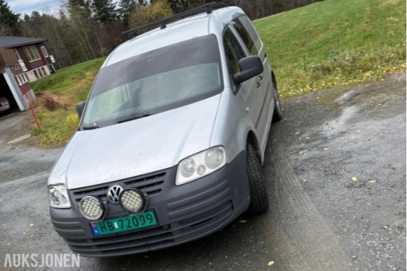 2010 Volkswagen Caddy Maxi 1.9 105HK 4MOTION HENGERFESTE TAKRAILS EU OK 11.2027