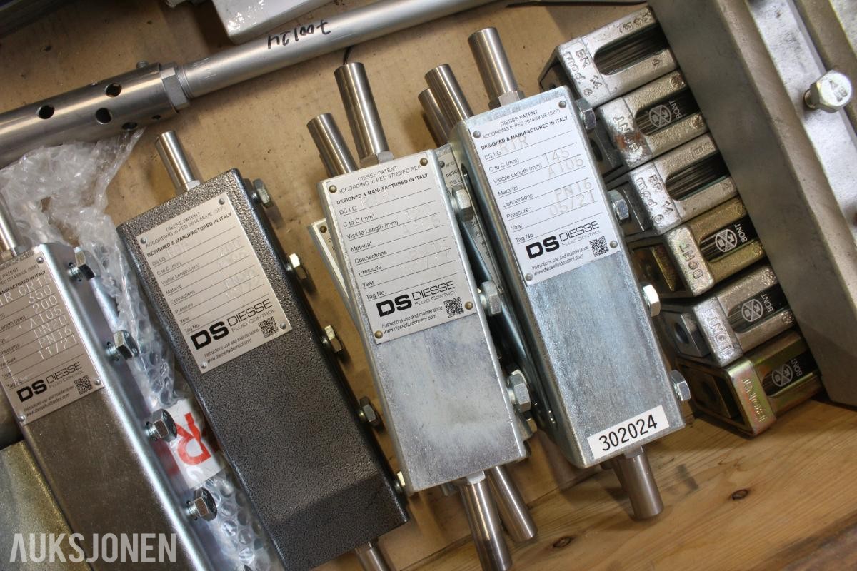 Delelager etter leverandør av olje/gass-fyr og dampkjele anlegg Danfoss-Flowserve-Fema-Sauter-Honeywell-ABB mfl.