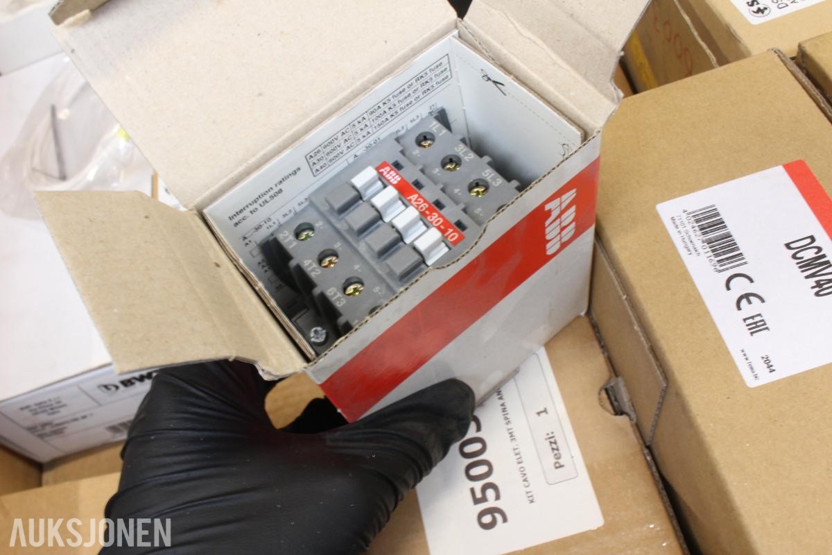 Delelager etter leverandør av olje/gass-fyr og dampkjele anlegg Danfoss-Flowserve-Fema-Sauter-Honeywell-ABB mfl.