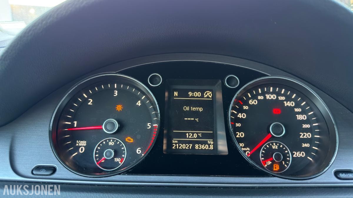 2011 VOLKSWAGEN PASSAT 2.0 TDI 4MOTION HENGERFESTE RYGGEKAMERA