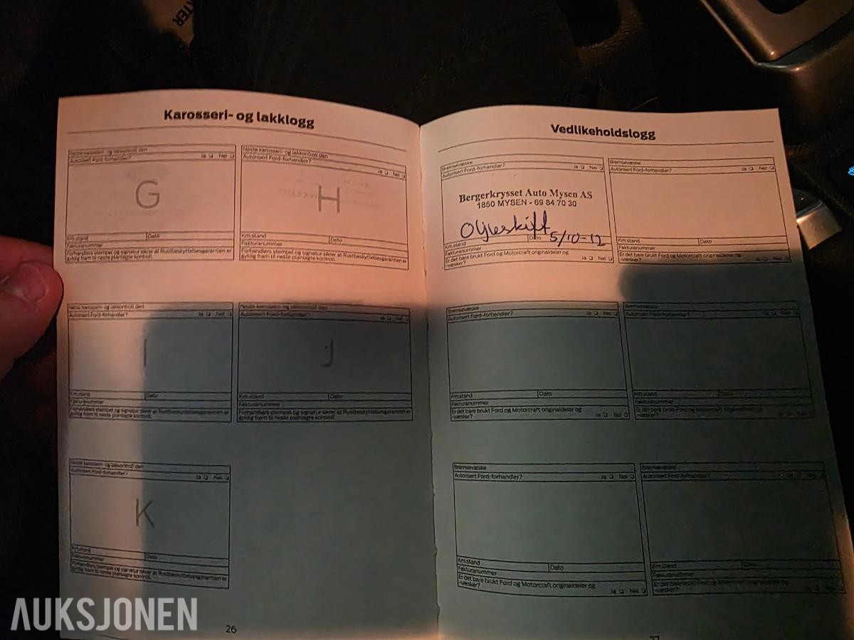 2011 FORD FOCUS 1.6 TDCI HENGERFESTE SETEVARME P-SENSOR