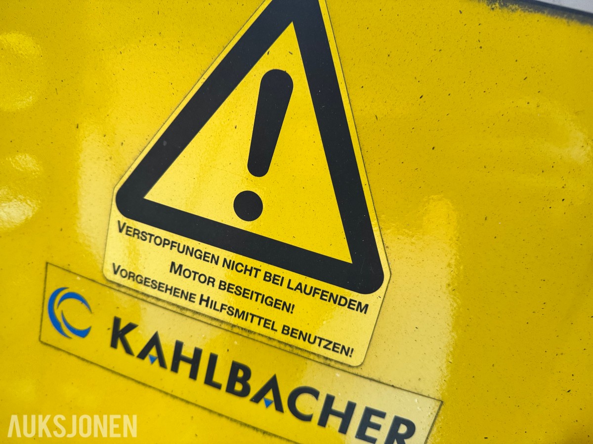 Kahlbacher KFS 750-2700 HP snøfres med sideskyvning - Nesten ubrukt