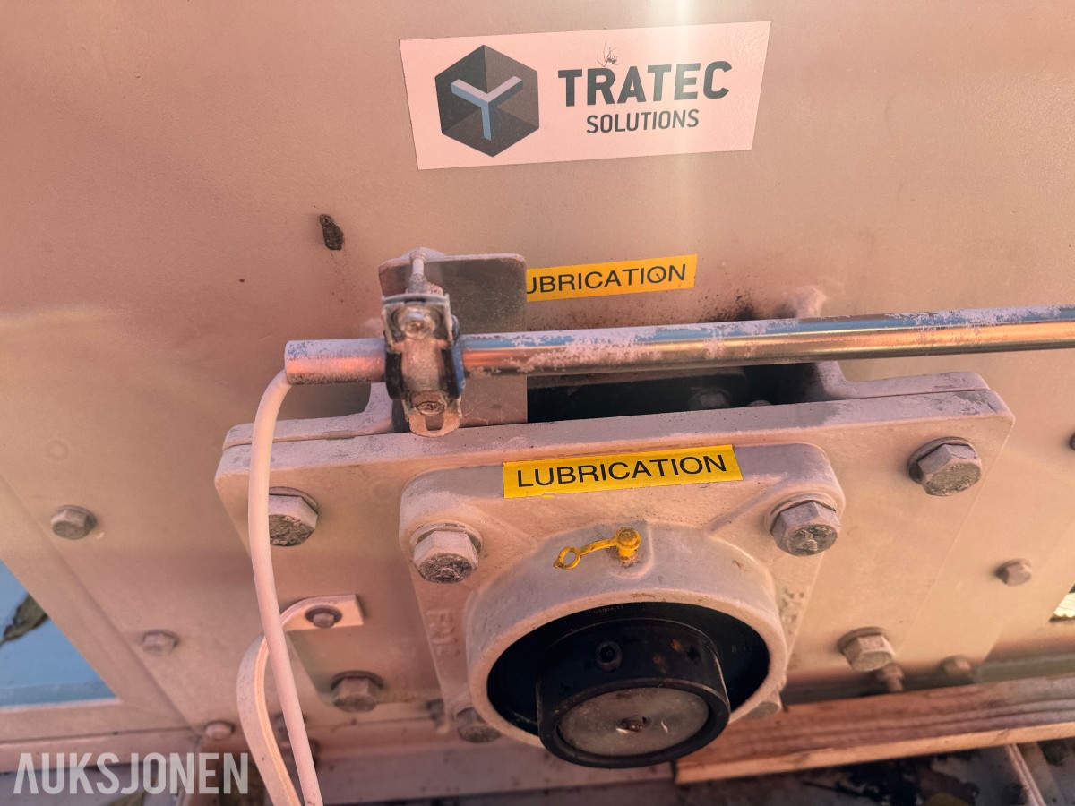 2022 Tratec utmaterskrue Ø500x5000 for kalk, med 4 elektriske taljer