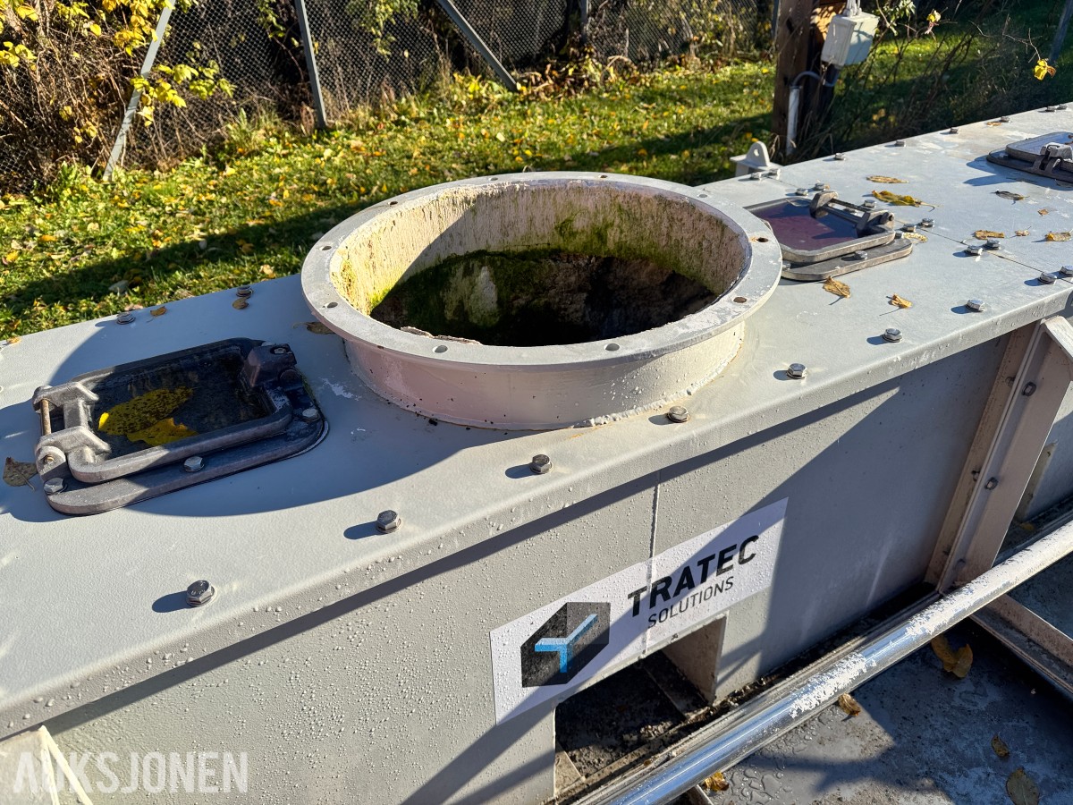 2022 Tratec utmaterskrue Ø500x5000 for kalk, med 4 elektriske taljer