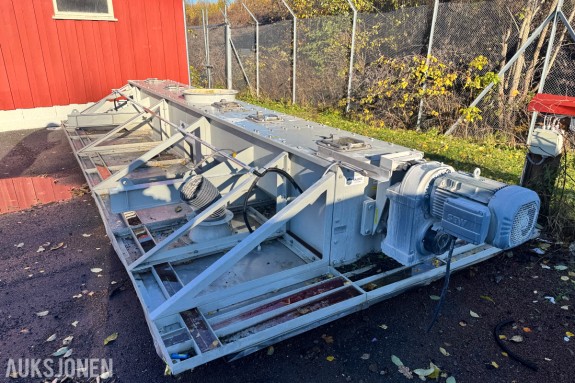 2022 Tratec utmaterskrue Ø500x5000 for kalk, med 4 elektriske taljer