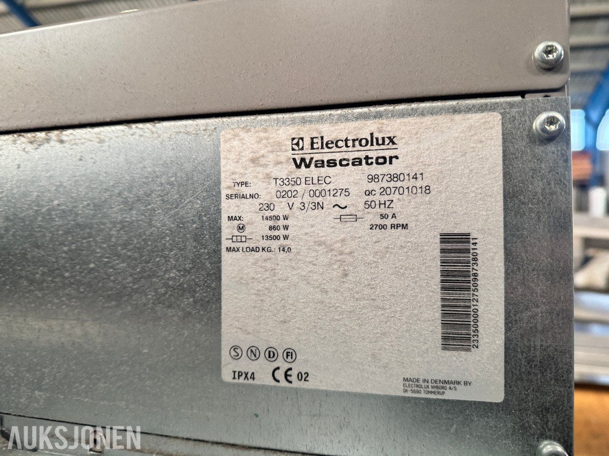 Electrolux Wascator T3350 elektrisk tørketrommel 14 kg