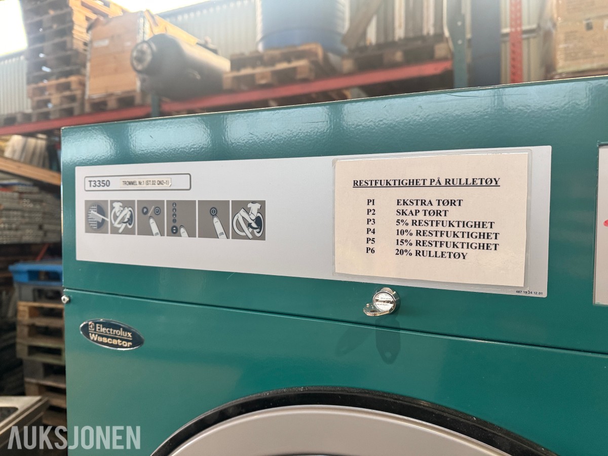 Electrolux Wascator T3350 elektrisk tørketrommel 14 kg