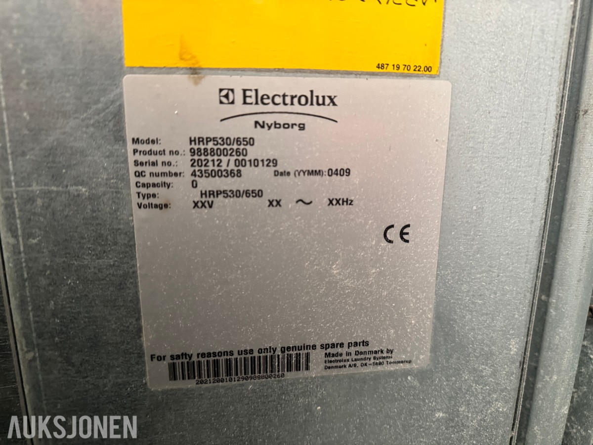 Electrolux Wascator T3650 tørketrommel