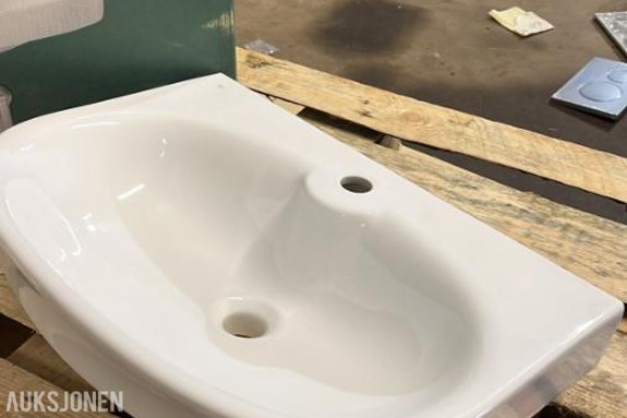 Porsgrund Glow servant 60 cm –  hvit