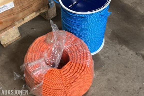 2 stk. tauverk – blå og oransje – Poly-Produkter
