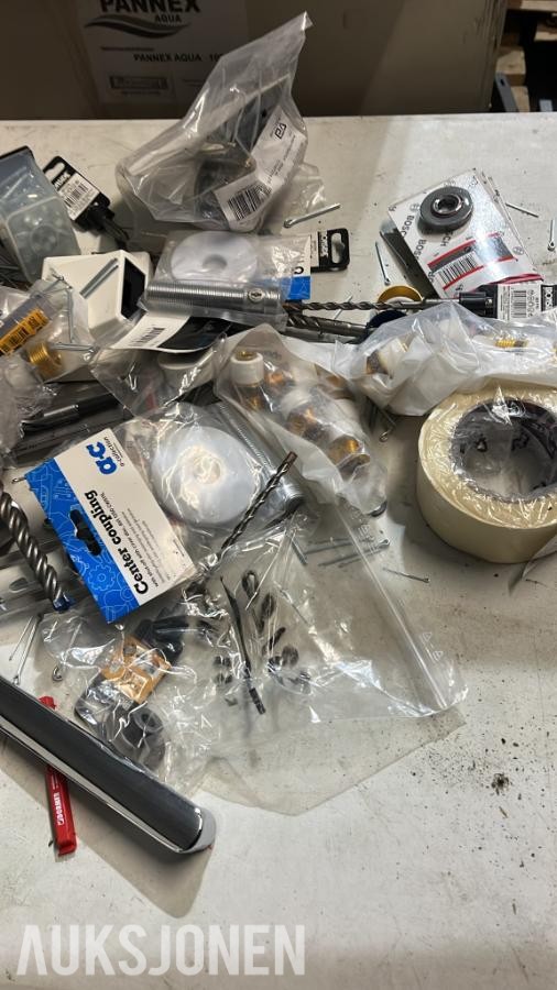 restparti VVS, elektro og byggemateriell