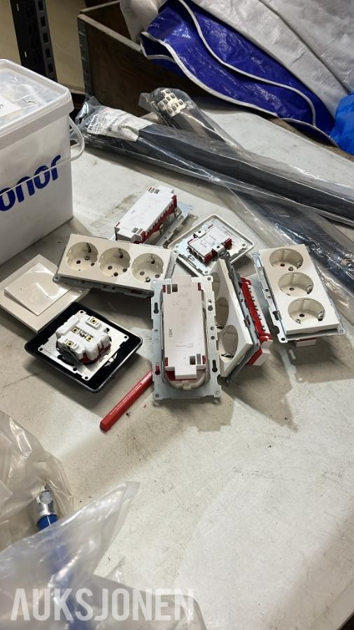 restparti VVS, elektro og byggemateriell