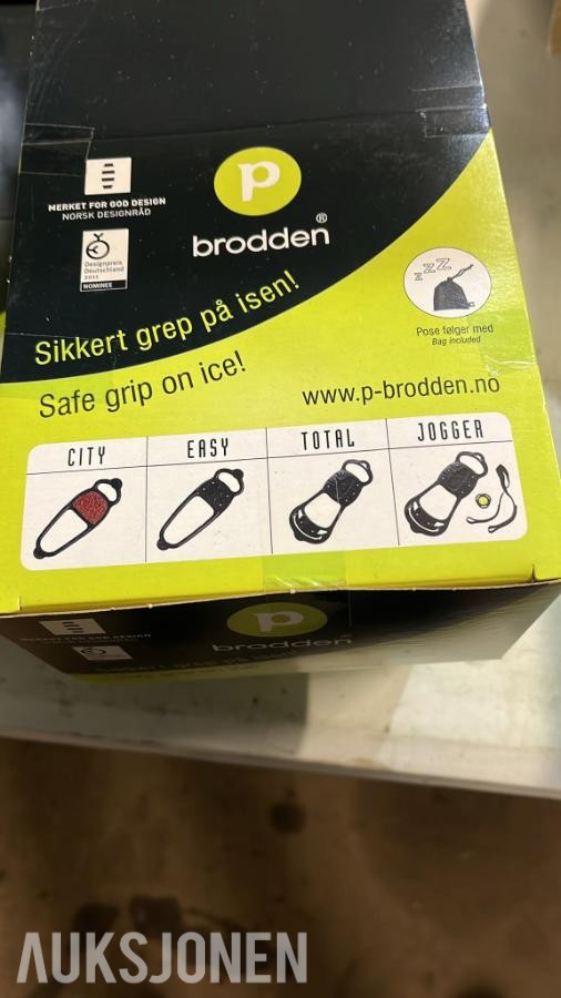 Parti med P-brodden isbrodder – norskproduserte – flere modeller