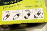 Parti med P-brodden isbrodder – norskproduserte –  flere modeller