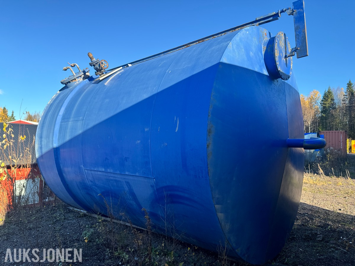 Andre Stor blå stål dieseltank