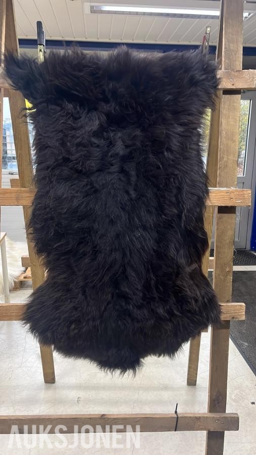 5 stk ekte saueskinn - kvalitets skinn