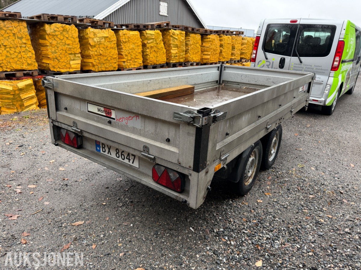 2018 Gaupen D2030N Boggihenger, 2 000kg 