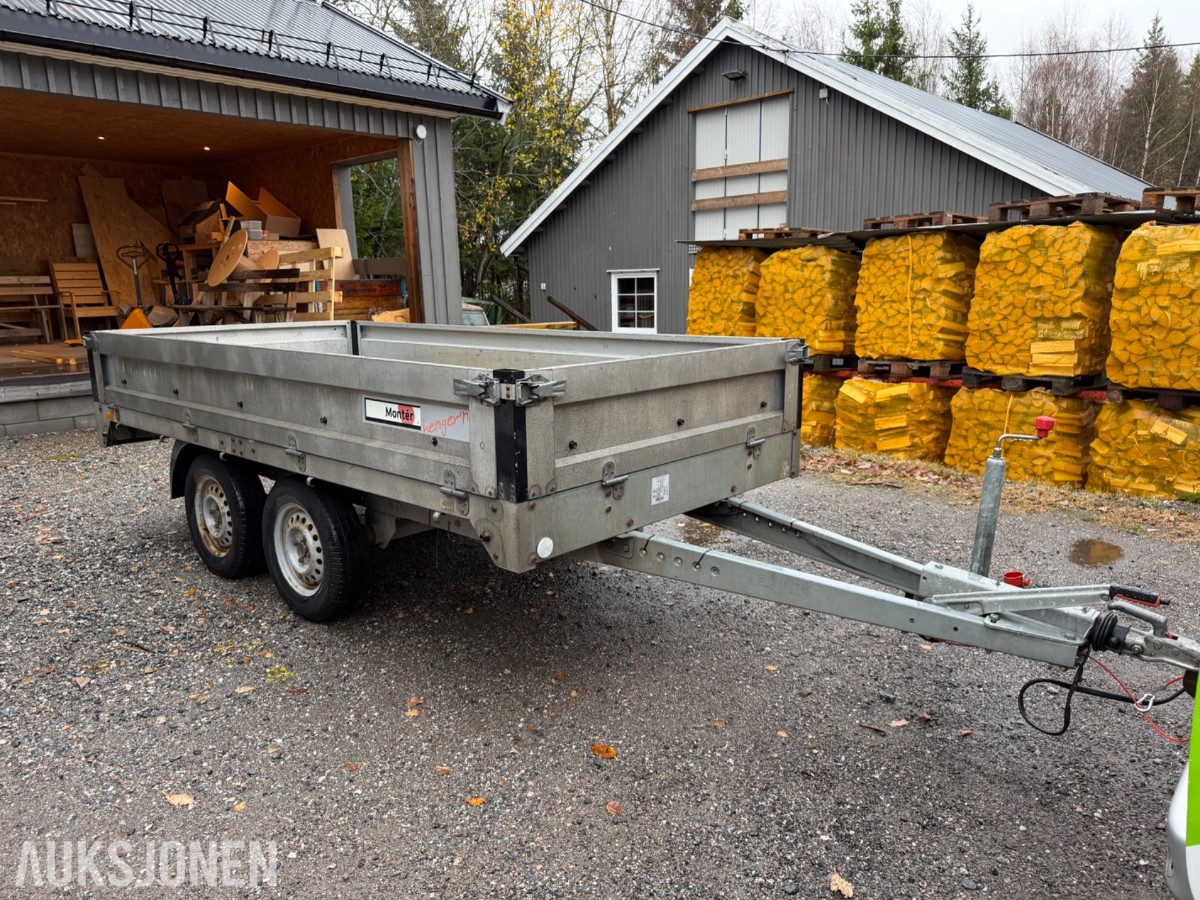2018 Gaupen D2030N Boggihenger, 2 000kg 