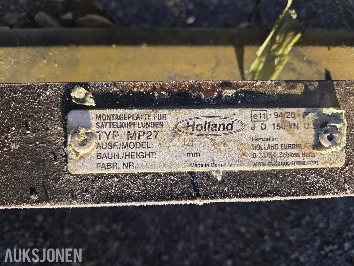 Holland MP27 Svingskive på laxolås ramme