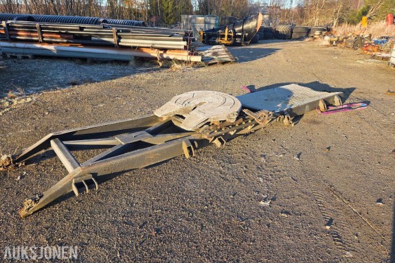 Holland MP27 Svingskive på laxolås ramme