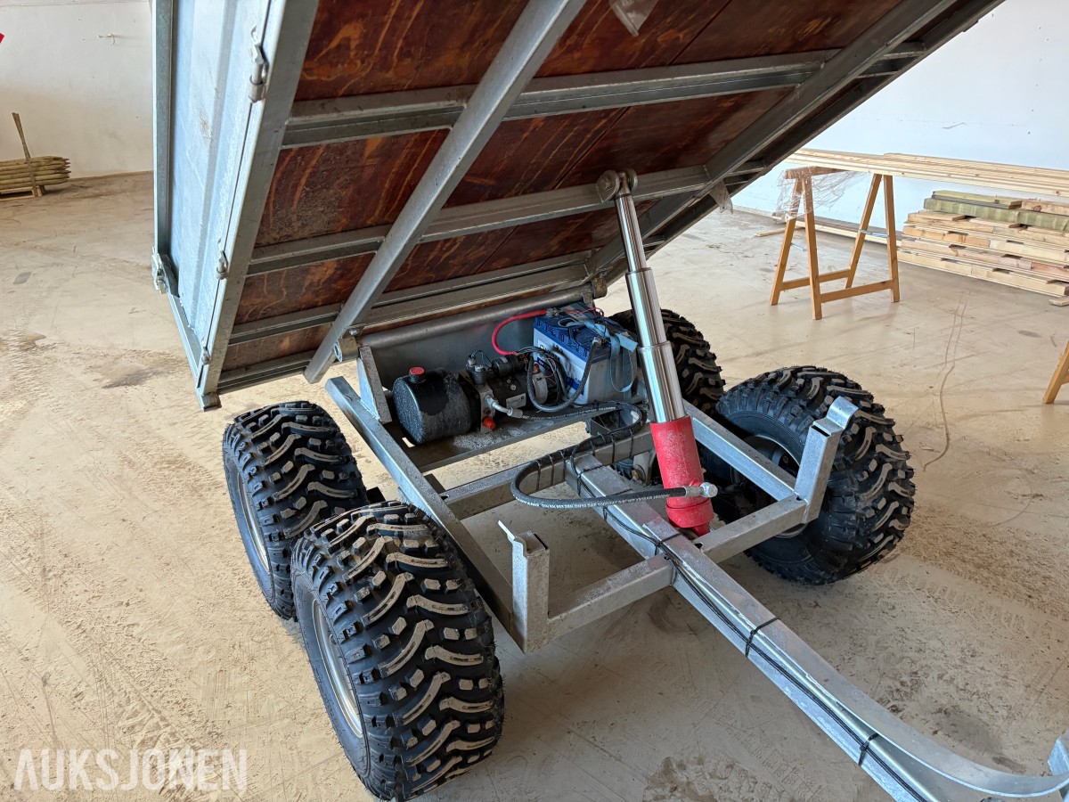 atv henger med tipp