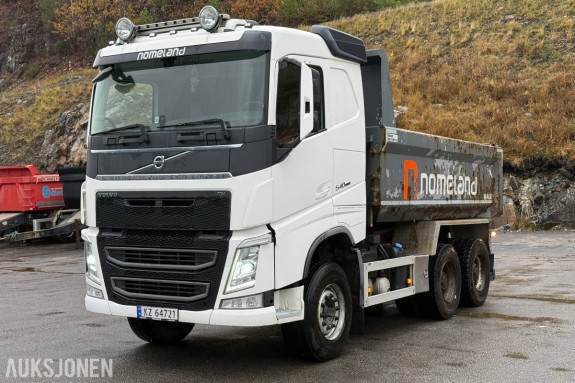 2017 Volvo FH 540 6X4 TIPPBIL / EURO 6 / MAUR KASSE / TANDEMLØFT / VDS STYRING