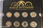 Norges myntrekker  - komplett Samlesett 