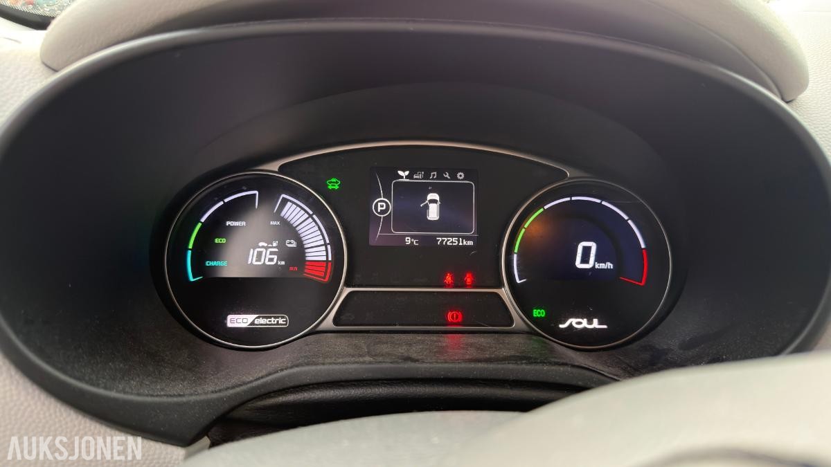 2016 KIA SOUL EV NAVI PARKSENSOR SETEVARME 77251 KM