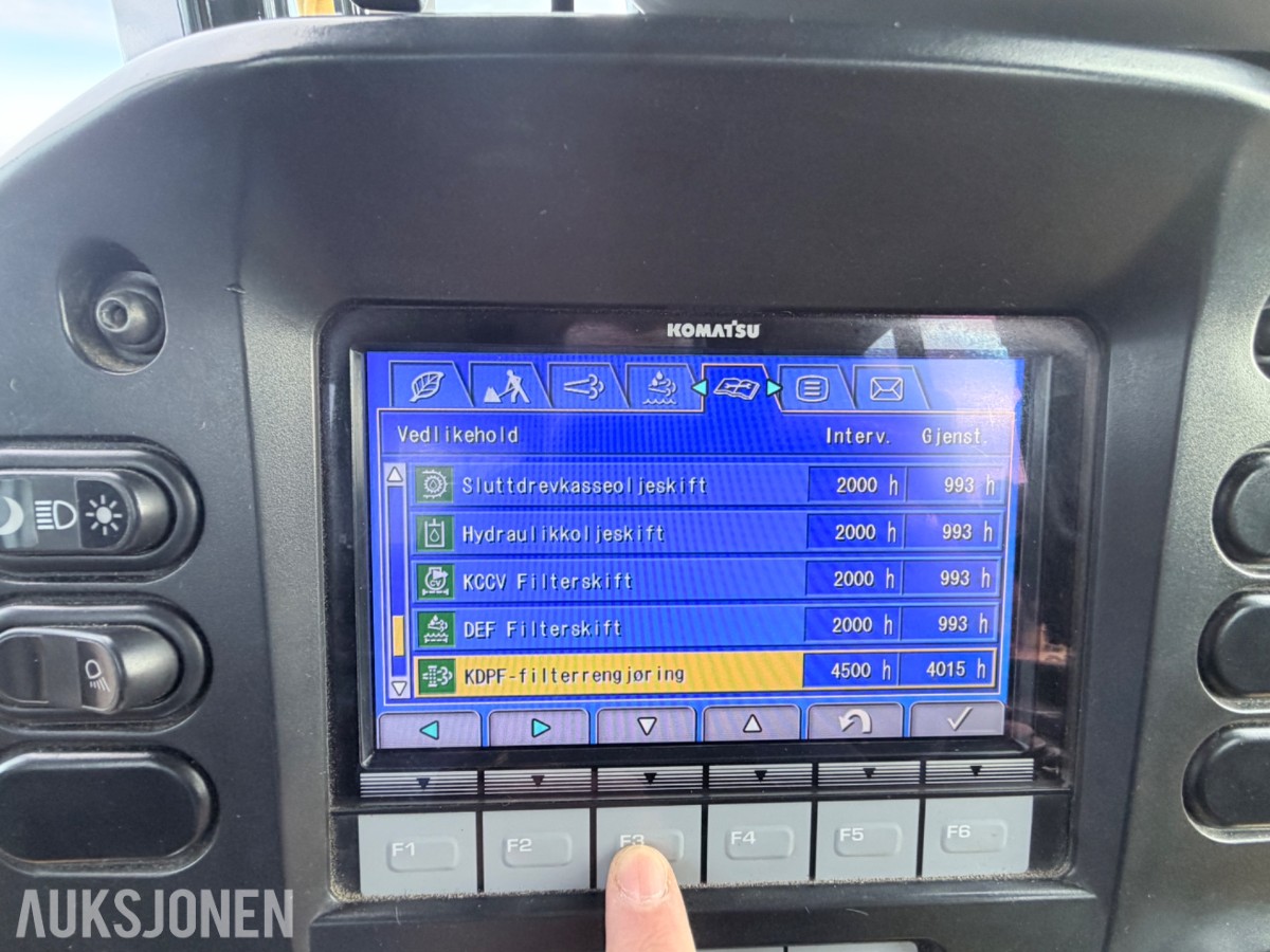 2017 Komatsu D155AXi-8 Bulldoser med 4916 timer 