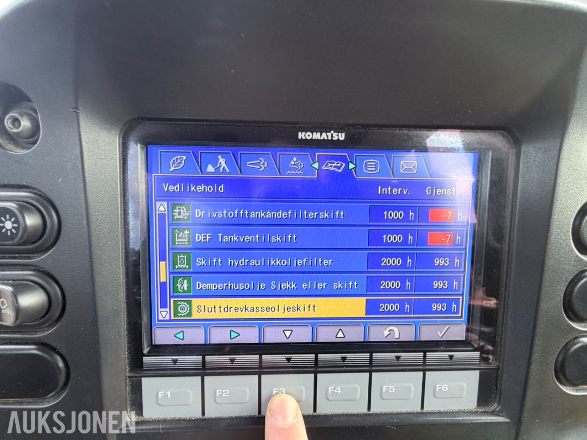 2017 Komatsu D155AXi-8 Bulldoser med 4916 timer 