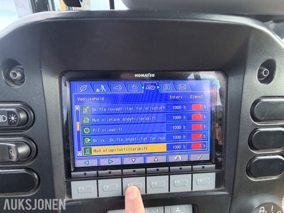 2017 Komatsu D155AXi-8 Bulldoser med 4916 timer 