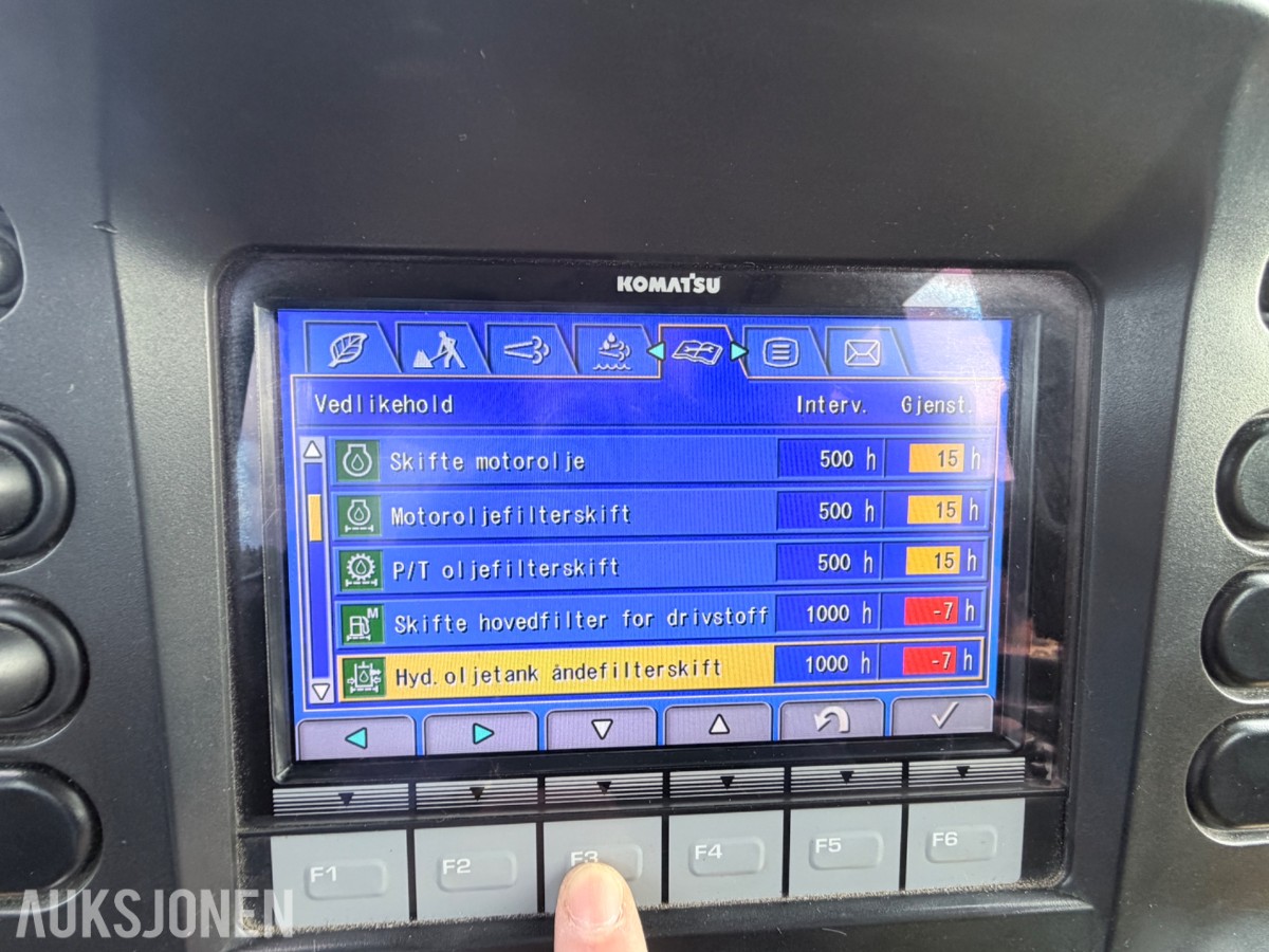 2017 Komatsu D155AXi-8 Bulldoser med 4916 timer 