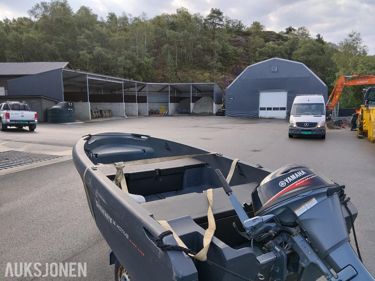 Pioner 14 Active med 9,9 påhengs og båthenger