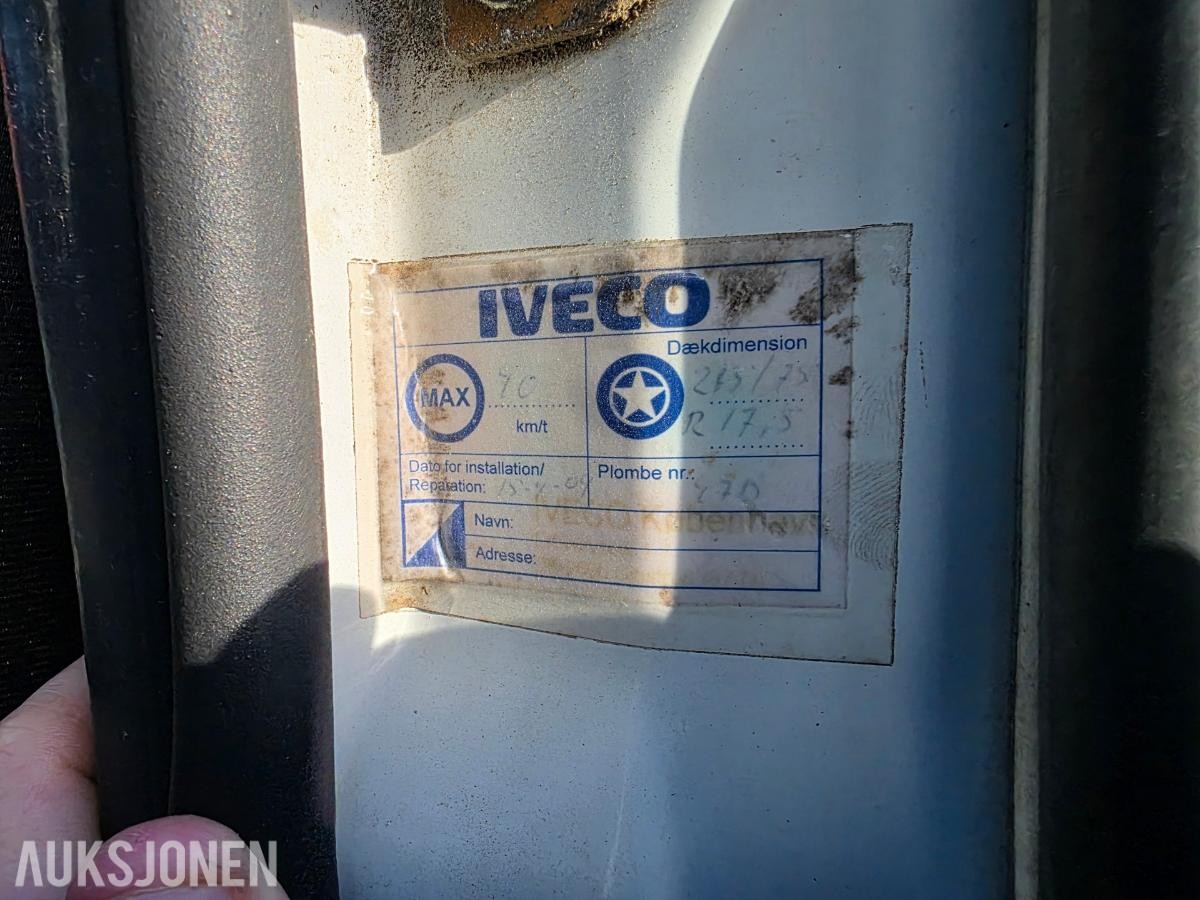 2003 Iveco 80 E18 Tector hestebil, reparasjonsobjekt