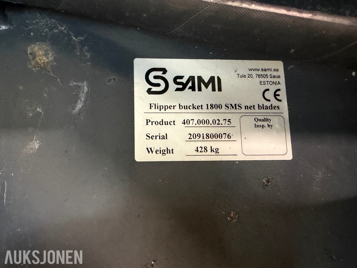 2018 Sami 1800 klappvingeskuffe - SMS-feste