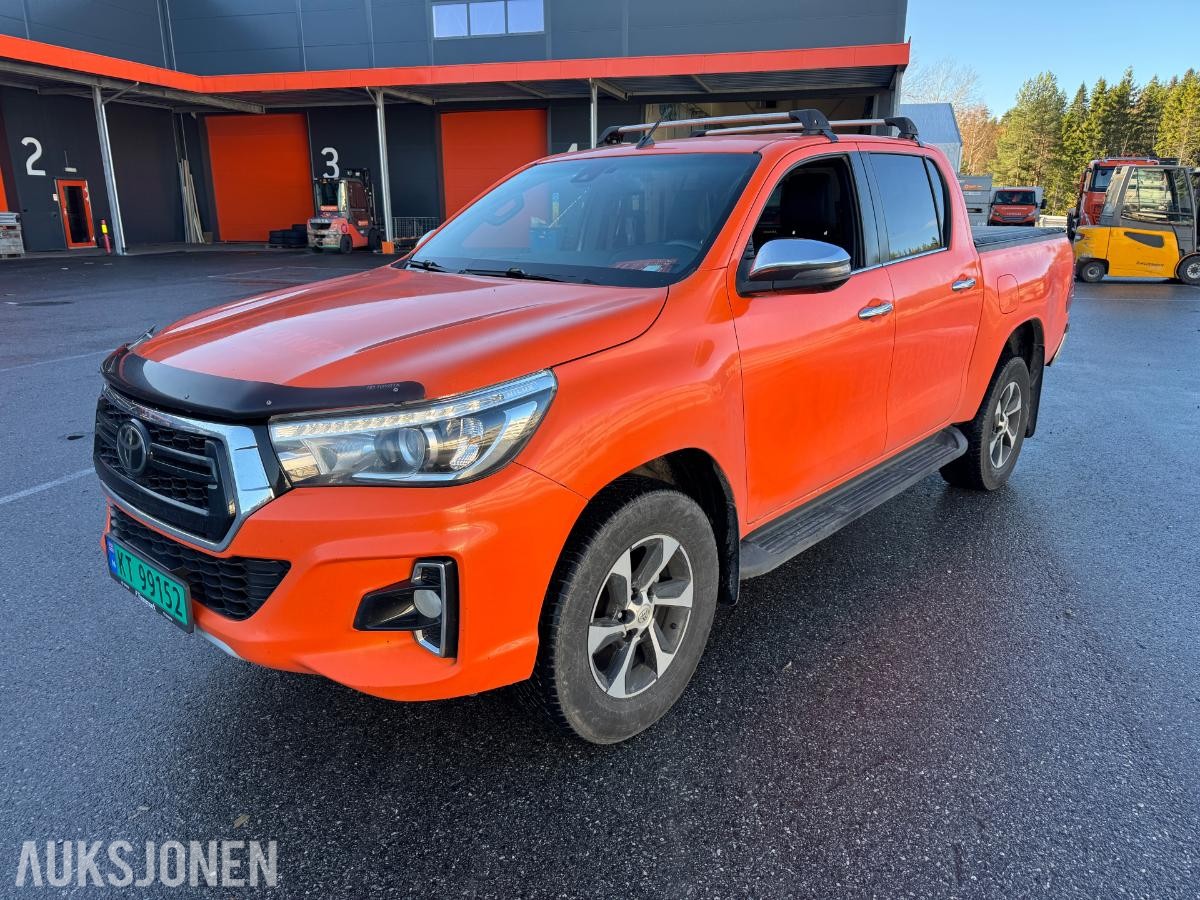 2019 Toyota HiLux dobbelkabin 2.4 150hk 4WD aut / EU godkjent / 319659km