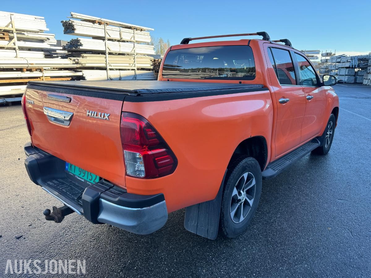 2019 Toyota HiLux dobbelkabin 2.4 150hk 4WD aut / EU godkjent / 319659km