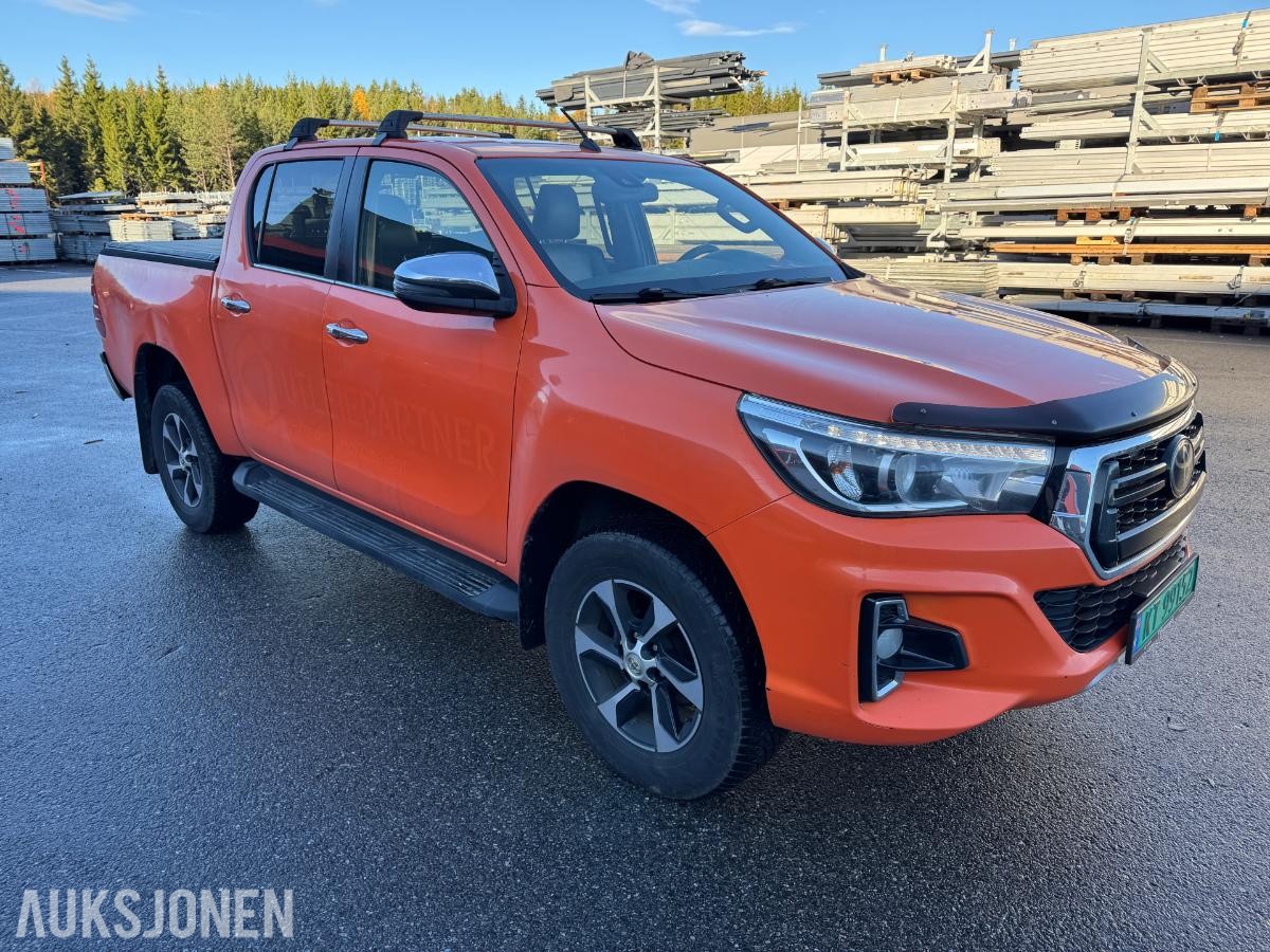 2019 Toyota HiLux dobbelkabin 2.4 150hk 4WD aut / EU godkjent / 319659km
