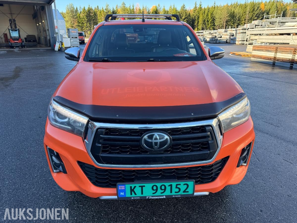 2019 Toyota HiLux dobbelkabin 2.4 150hk 4WD aut / EU godkjent / 319659km