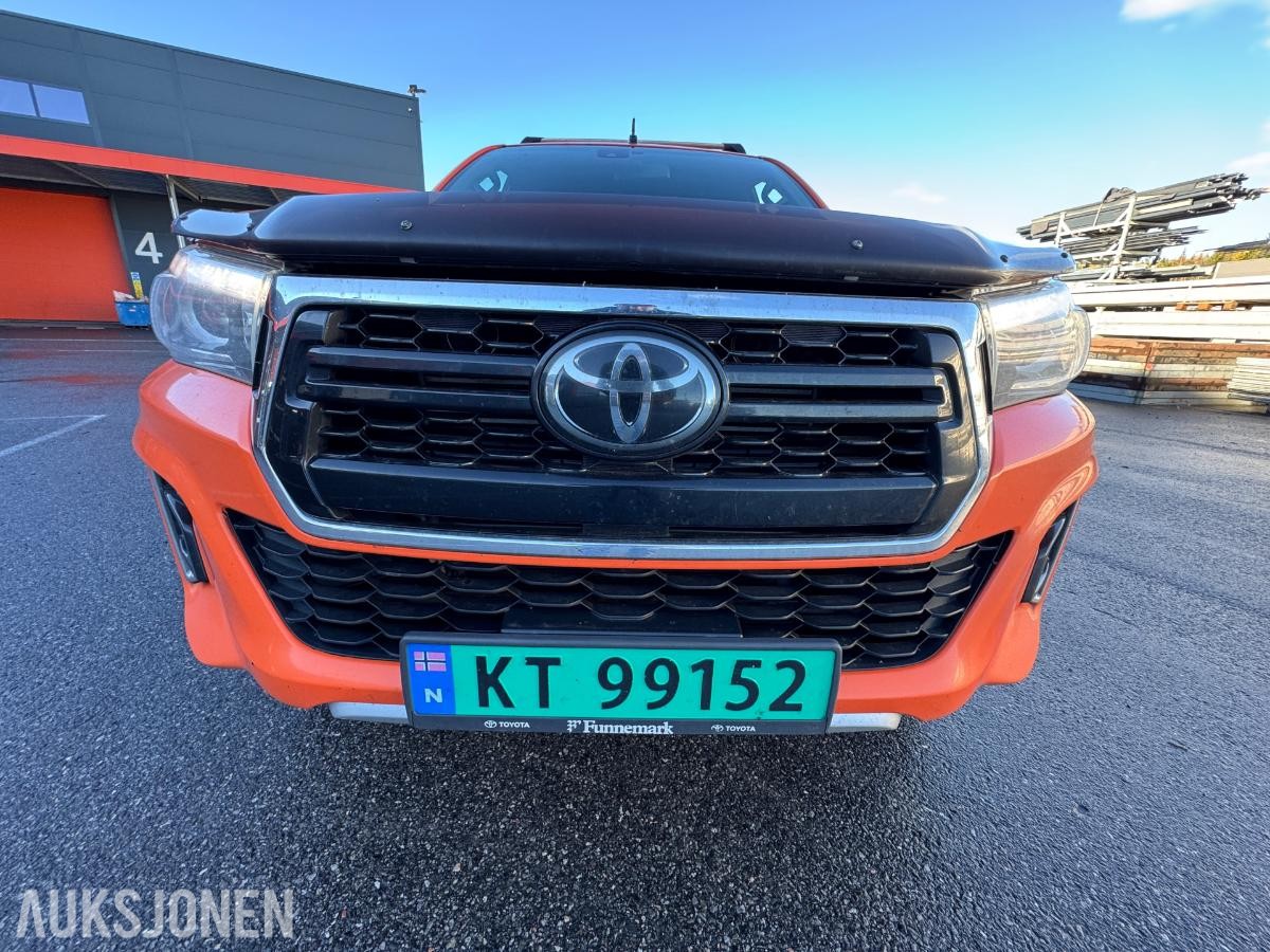 2019 Toyota HiLux dobbelkabin 2.4 150hk 4WD aut / EU godkjent / 319659km