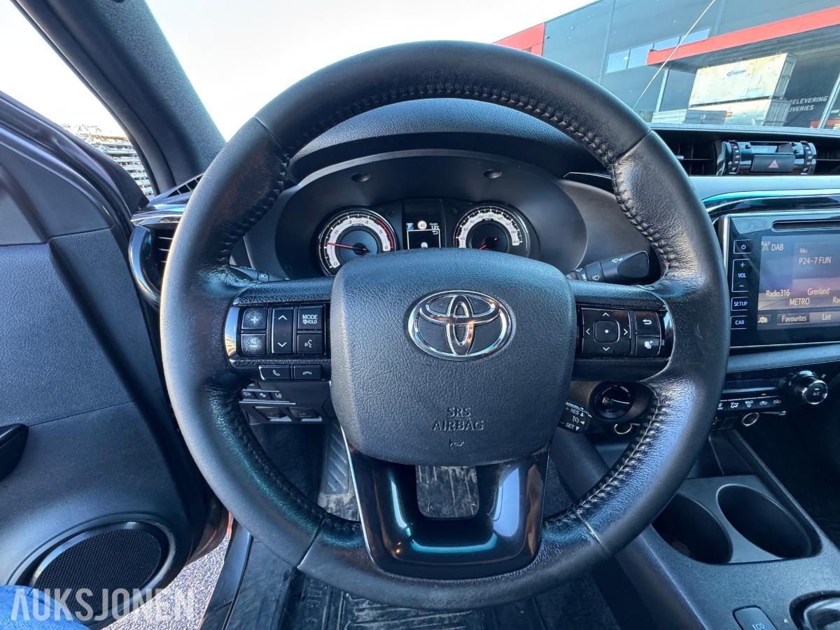 2019 Toyota HiLux dobbelkabin 2.4 150hk 4WD aut / EU godkjent / 319659km