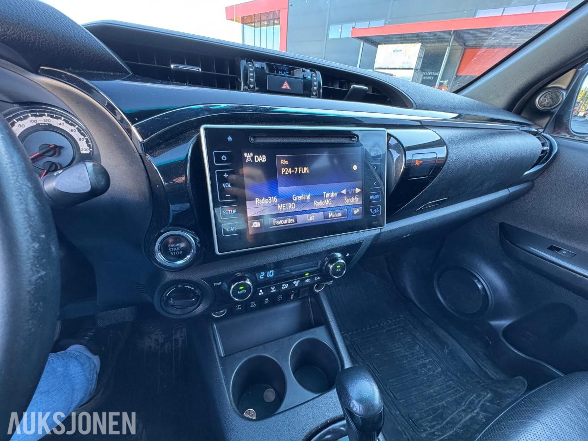 2019 Toyota HiLux dobbelkabin 2.4 150hk 4WD aut / EU godkjent / 319659km