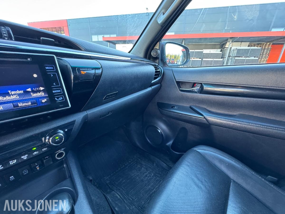 2019 Toyota HiLux dobbelkabin 2.4 150hk 4WD aut / EU godkjent / 319659km