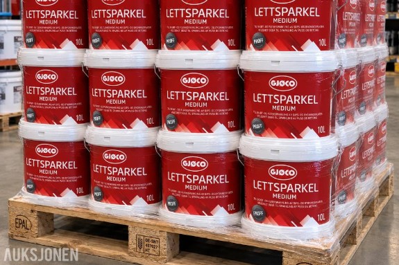 2026 Gjøco Proff Lettsparkel Medium – 44 x 10 liter – uåpnet pall