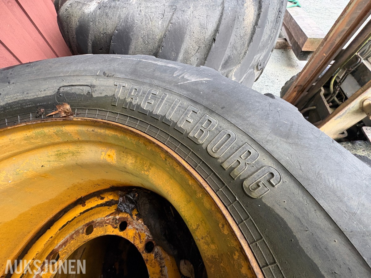 Hydrema 4 stk. hjul - 600/55-26.5