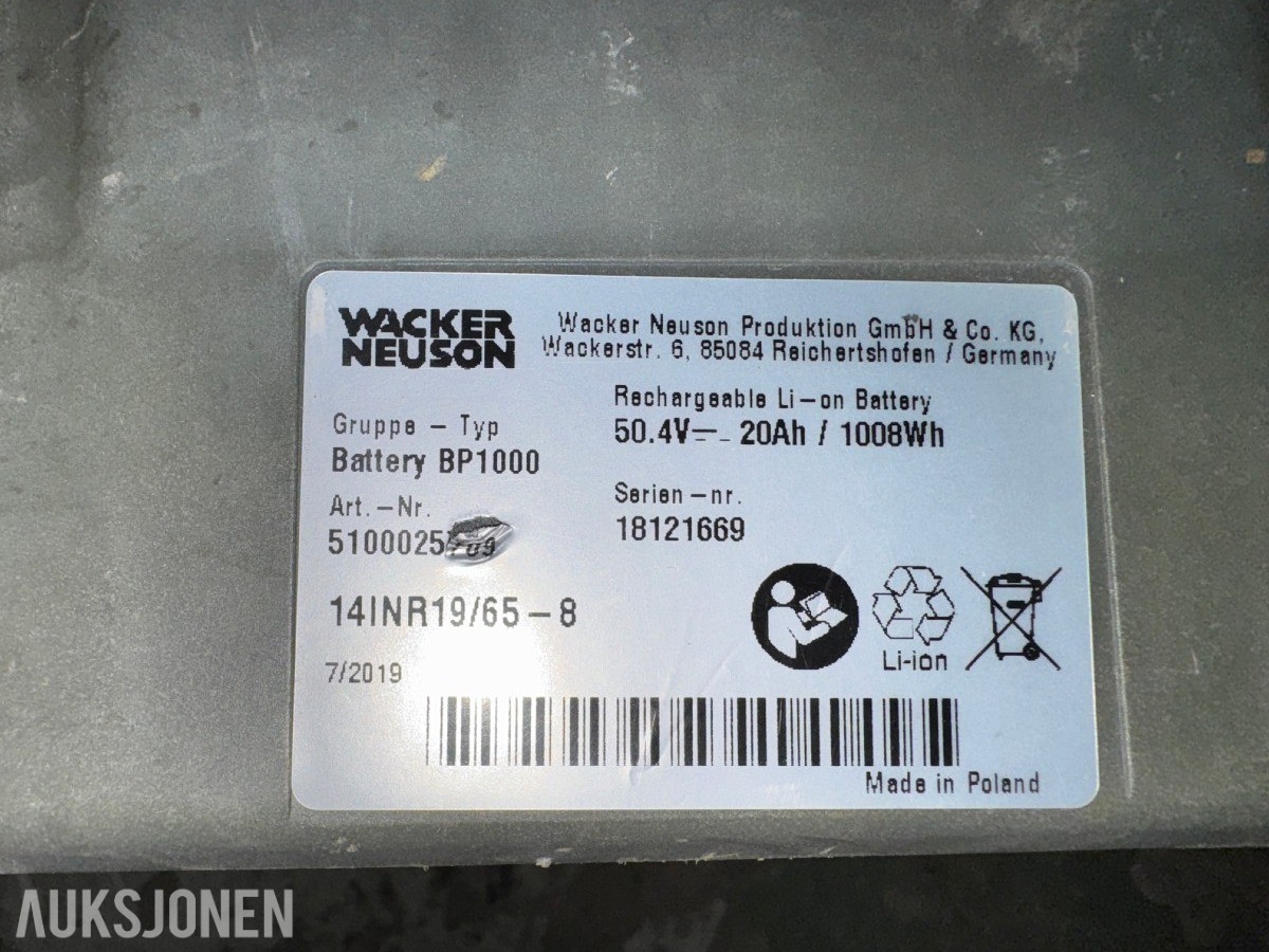 2021 Wacker Neuson AS30e - Elektrisk vibrostamper