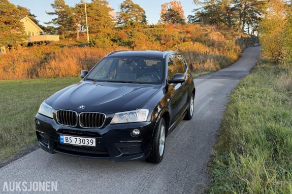 2013 BMW X3 XDRIVE20D 2.0 163hk M-SPORT F1 GIR PANORAMATAK NAVIPRO HUD 360 KAMERA